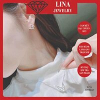 Séc dây  Hồ điệp bằng bạc ( gồm dây chuyền và bông tai ) thời trang giới trẻ sang trọng cho chị em phụ nữ