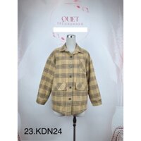 [Secondhand] - Áo khoác dạ ngắn Unisex 23.KDN24 - Size S