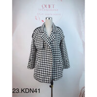 [Secondhand] - Áo khoác dạ ngắn 23.KDN41 - Size M