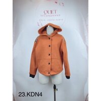 [Secondhand] - Áo khoác dạ ngắn 23.KDN4 - Size M
