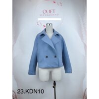 [Secondhand] - Áo khoác dạ ngắn 23.KDN10 - Size M