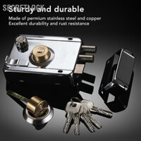 SecretLock Khóa ngoài An toàn chuyên nghiệp Thép không gỉ chống trộm Bộ cửa khóa cho ra vào ninh gia đình