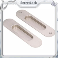 SecretLock Tay nắm cửa trượt Đặt bề mặt nhẵn hợp kim nhôm Cửa tủ quần áo Finger Flush Pull