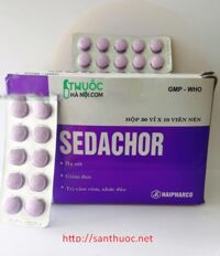 Sedachor - Thuốc hạ sốt, giảm đau, không gây buồn ngủ hiệu quả