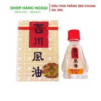 See Chuan Oil 3ml - Dầu Thái Trắng