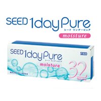 SEED 1dayPure moisture - kính áp tròng 1 ngày không màu SEED - -0.75