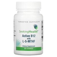 Seeking Health Active B12 With L-5-MTHF 60 Lozenges