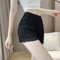 Seersucker Ren Thêu An Toàn Quần Legging Ngắn Chống chói Nữ Nhật Bản jk Váy Quần An Toàn Rời Liền Mạch