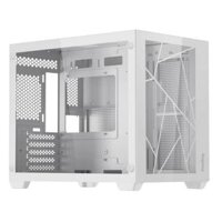 Segotep LUMI II White Case – MATX, Dual Tempered Glass, 360mm radiator support
