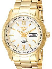 Seiko 5 mạ vàng 7S26 automatic SNKP20K1 - Smile Watch