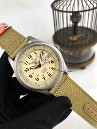 Seiko 5 quân đội 42mm bản J SNZG07J1 - Smile Watch