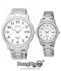 Seiko Cặp (SGEH67P1 - SXDG89P1) Kính Sapphire - Quartz (Pin) Chính Hãng