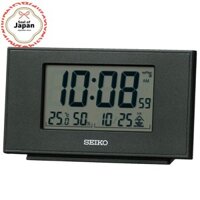 Seiko Clock (Seiko Clock) Table clock Black metallic Body size: 7.8 x 13.5 x 3.8 cm Alarm clock Radio wave Digital Calendar Temperature Humidity Display SQ790K
Seiko Clock (Seiko Clock) Table clock White pearl Body size: 7.8 x 13.5 x 3.8 cm Alarm clock Ra