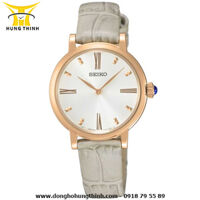 SEIKO DÂY DA NỮ 2 KIM SFQ812P1