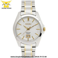 SEIKO QUARTZ DÂY KIM LOẠI NAM 3 KIM SUR011P1