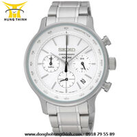 SEIKO QUARTZ DÂY KIM LOẠI NAM 6 KIM SSB161P1