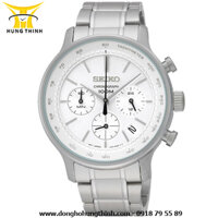 SEIKO QUARTZ DÂY KIM LOẠI NAM 6 KIM SSB161P1