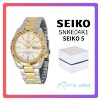 SEIKO Seiko 5 Automatic Men's Watch SNKE04K1 Silver / Glod [Direct from JAPAN]