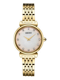 Seiko SFQ802 Gold Diamond