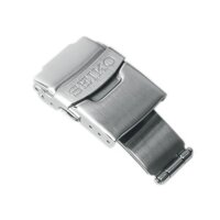 Seiko SKX007 / 009 seiko clasp Đồng hồ Sửa đổi Khóa 18 / 20mm Chiều rộng bên trong Gấp an toàn Thép không gỉ