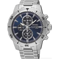 Seiko Solar SSC555P1 Mens Chronograph Solid Case
