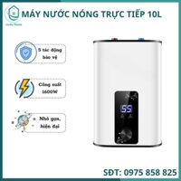 SEKA - Máy nước nóng trực tiếp mini, bình nước nóng dung tích 15L, công suất 1600W, làm nóng trực tiếp, rửa bát, rửa mặt