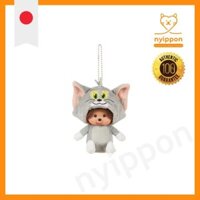 Sekiguchi Tom and Jerry Monchhichi Face-Size SS Keychain 243051