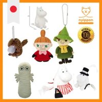 SekiguchiMoomin Flat Pouch Moomin Plush Mascot CHARACTERS Out of the Pages Moomin