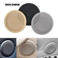 Sekinew 2 Chiếc Cửa Ô Tô Bảng Điều Khiển Loa Viền, Trái Phải Phía Trước Phía Sau Thay Thế Loa Âm Thanh Ô Tô, Bền ABS Phần Nội Thất Cho Xe BMW 3 Series E90 E91 X1 E84