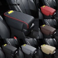 Sekinew Điều Khiển Trung Tâm Tay Đệm, Da PU Có Hộp Khăn Giấy Tay Miếng Lót, Chất Lượng Cao Di Động Tăng Chiều Cao Đa Năng Xe Tay Gối Đa Năng