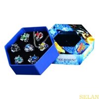 Sela Anime Cosplay Nhẫn Thời Trang Nam Nữ Trang Sức 7 Chiếc Trang Sức Thời Trang Nhẫn Katekyo