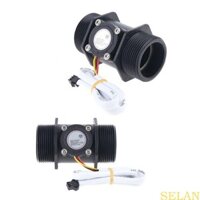 Sela DN40 DN50 Cảm biến lưu lượng nước Hall Flowmeter Meter Counter Instrument Đo lường
