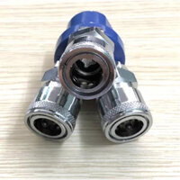 Selan 2 Đầu nối nhanh 3 chiều Lắp khí nén Bộ chia ống khí nén