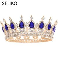 Seliko Nữ Tiaras, Sinh Nhật Prom Cosplay Vương Miện Nữ Hoàng, Cuộc Thi Thời Trang Cô Dâu Quinceanera Mũ Đội Đầu Cho Tiệc Công Chúa