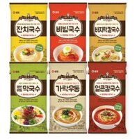 [Sempio] Bộ sưu tập mì truyền thống Hàn Quốc / Bibim naengmyeon (mì lạnh cay hàn quốc)