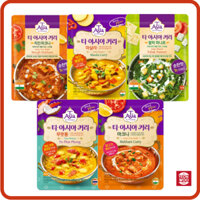 [Sempio] Cà ri truyền thống phong cách Ấn Độ T-Asia Curry advennced 5 loại từ hàn quốc