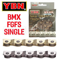 Sên 1 Mắc Bền Bỉ, Chịu Lực Cao YBN MK918 Vàng / Xi Bạc Dành Cho BMX, FGFS, SINGLE SPEED