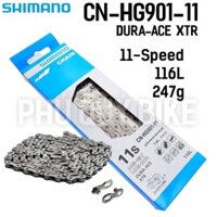 Sên 11 SHIMANO HG901 Dura-Ace Kèm Khóa Sên Hàng Hộp Chính Hãng