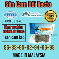 Sên cam đôi Recto cho Sirius suzuki exciter future Neo Taurus airblade ( Made in malaysia ) 86-88-90-92-94-96-98  >>>>>