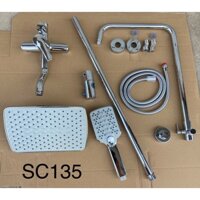 SEN CÂY 135, Sen cây đứng tắm nóng lạnh, bộ vòi hoa sen