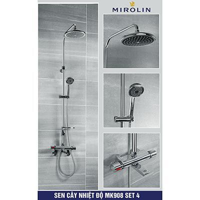 Sen tắm nhiệt độ Hàn Quốc Mirolin MK-908-set 4