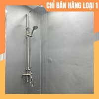Sen cây nóng lạnh inox 304 cao cấp - Sen tắm đứng dáng tròn