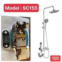 Sen cây tắm đứng phím đàn mã 155, Bộ vòi sen tắm đứng nóng lạnh, bộ vòi hoa sen