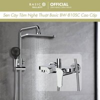 Sen Cây Tắm Nghệ Thuật Basic BW-810SC Cao Cấp, Chất Liệu Chống Ăn Mòn, Chế Độ Phun Hỗn Hợp, Chịu Lực Tốt