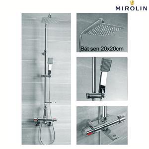Sen cây tắm nhiệt độ Mirolin MK-908 set 3