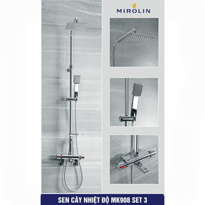 Sen cây tắm nhiệt độ Mirolin MK-908 set 3