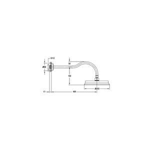 Sen đầu gắn tường Kyoto Hafele 589.35.098