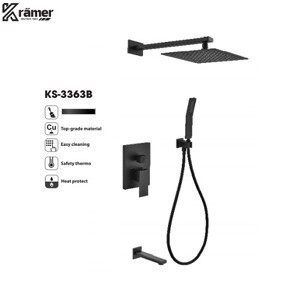 Sen dây tắm đứng âm tường Kramer KS-3363B