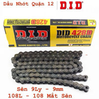 Sên DID 428D 108L 9Ly Đen 108 Mắt - Made in Japan Chính Hãng 100%