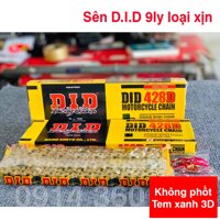 Sên D.I.D 9ly Nhật Hàng XỊN Vàng Tem xanh 428D 130 mắt